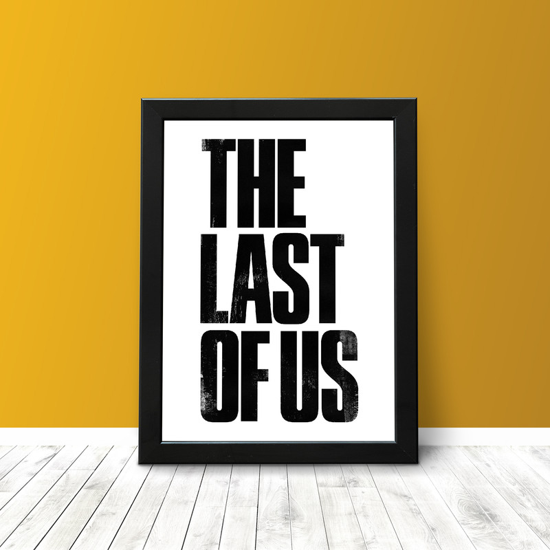 تابلو مدل گیمینگ طرح The LAST OF US کد 102