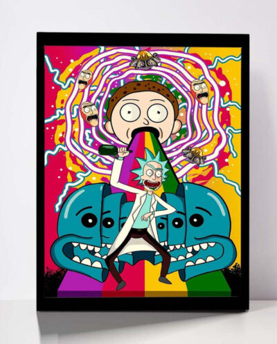تابلو مدل Rick Morty کد F-1053