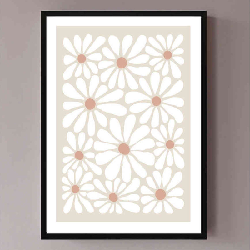 تابلو مدل Beige flower کد 248901864 - Image 2