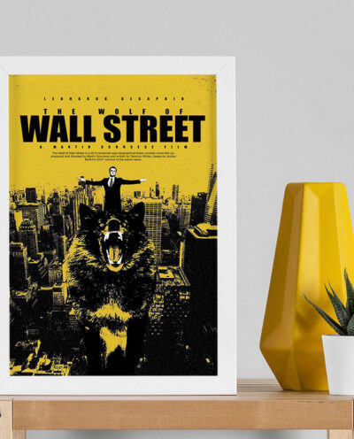 تابلو صبا طرح مدل The Wolf Of Wall Street کد MJ131343w