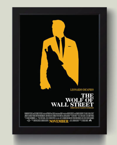 تابلو مدل Wolf of the wallstreet کد MJ131332