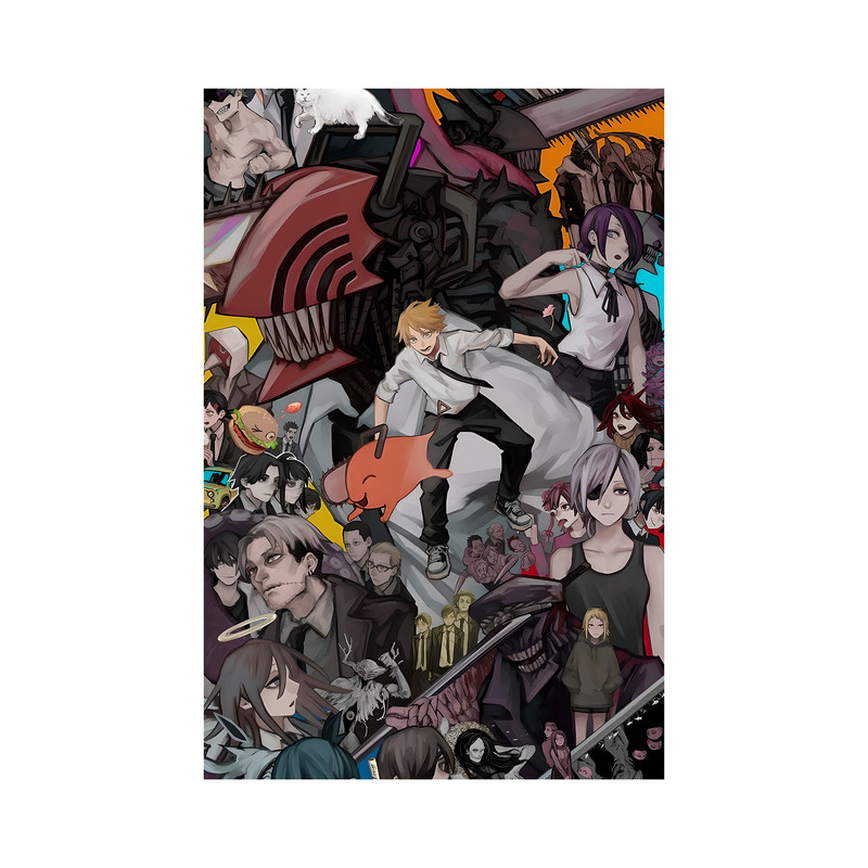 تابلو مدل انیمه چینساو من Chainsaw Man anime 11 - Image 2