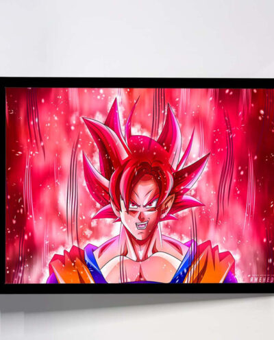 تابلو مدل goku anime کد F-12040