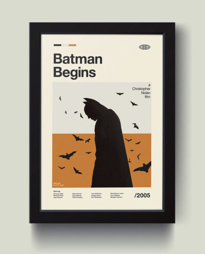 تابلو مدل Batman Begins کدm2535-w