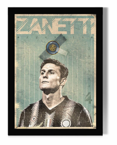 تابلو مدل دیواری طرح خاویر زانتی Javier Zanetti کد FD428