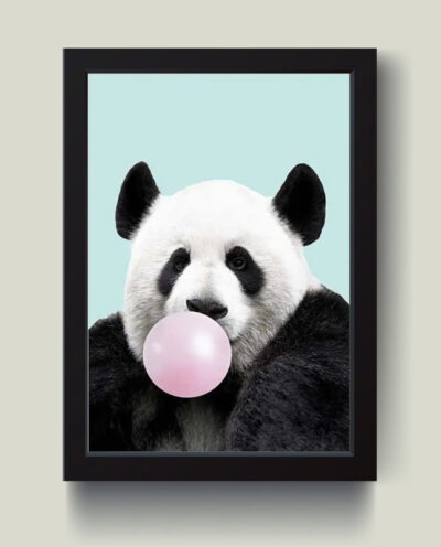تابلو مدل دکوراتیو پاندا funny panda کد G11-03