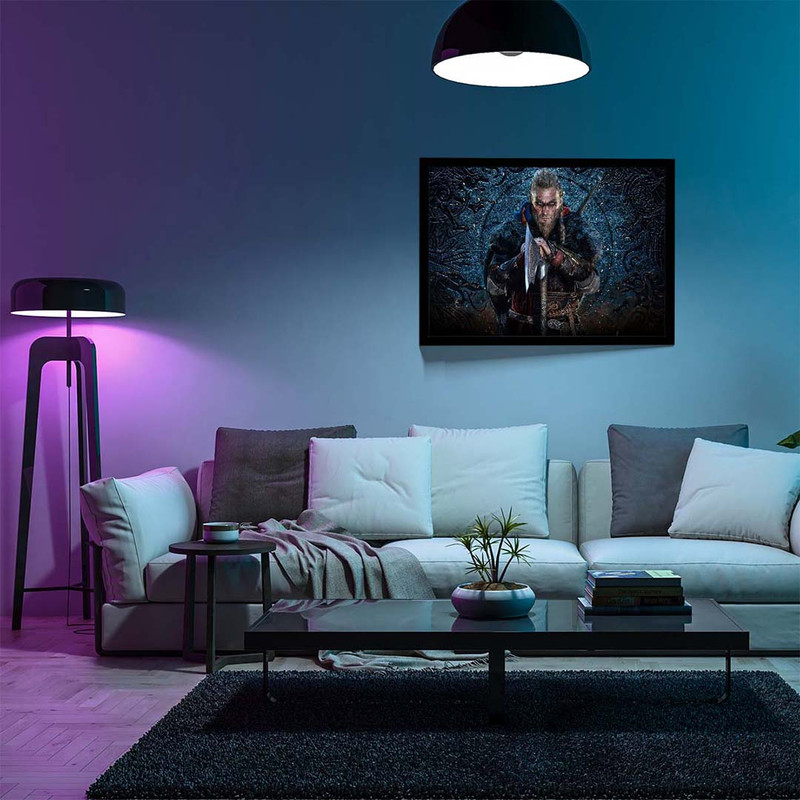 تابلو مدل assassins creed valhalla game کد F-10039 - Image 7