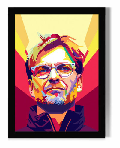 تابلو مدل دیواری طرح یورگن کلوپ Jrgen Klopp کد FD563