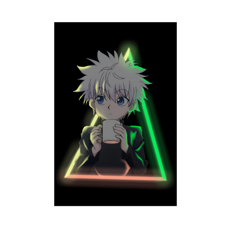 تابلو مدل انیمه کیلوا زولدیک هانتر ایکس هانتر Killua Zoldyck Hunter Hunter anime 06 - Image 2