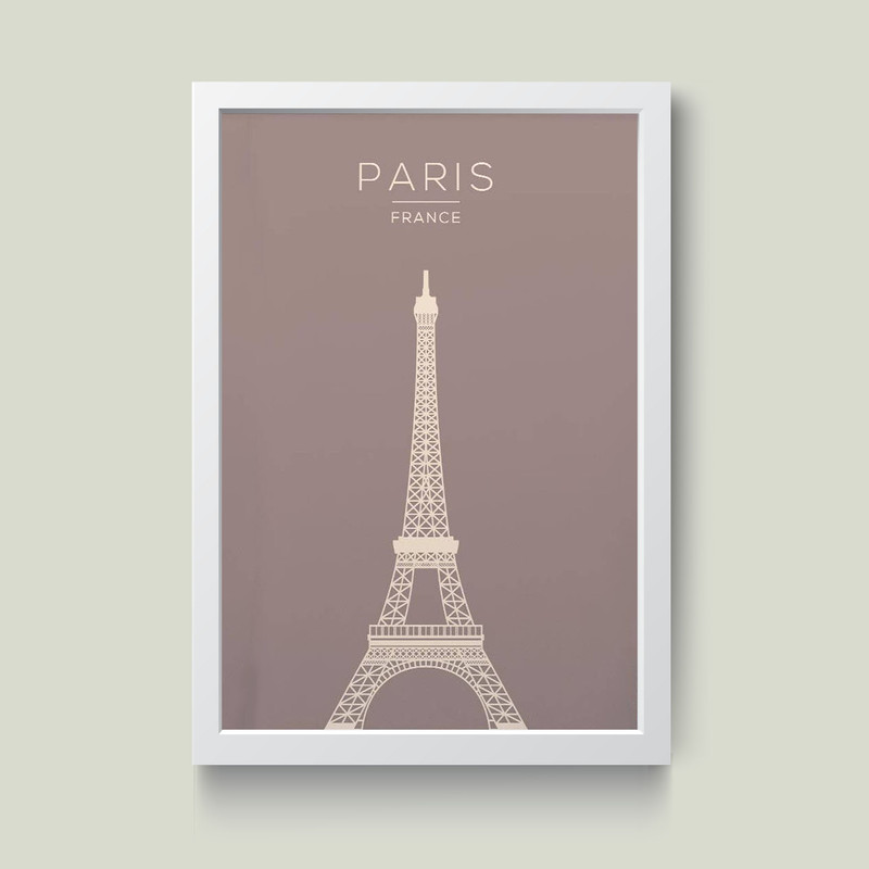 تابلو مدل ایفل Eiffel Tower کدm2413-w
