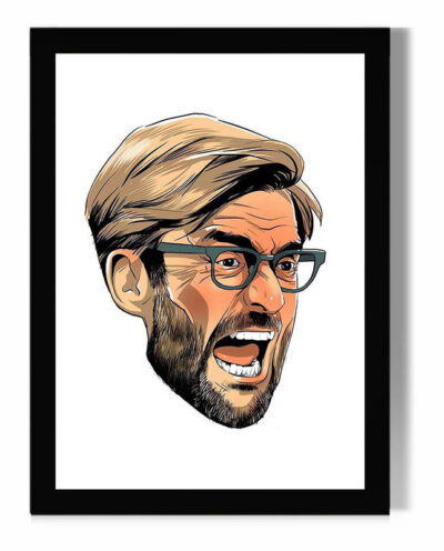 تابلو مدل دیواری طرح یورگن کلوپ Jrgen Klopp کد FD561