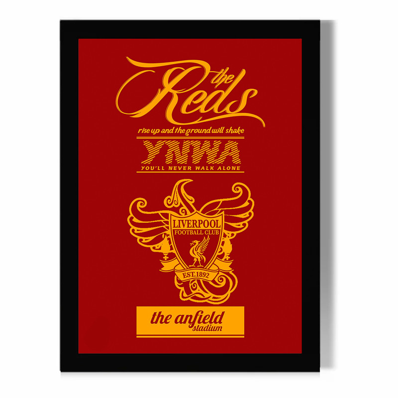 تابلو مدل دیواری طرح لیورپول Liverpool کد FD540