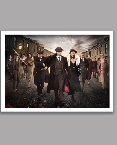 تابلو مدل سریال پیکی بلایندرز Peaky Blinders کد LA-G10378