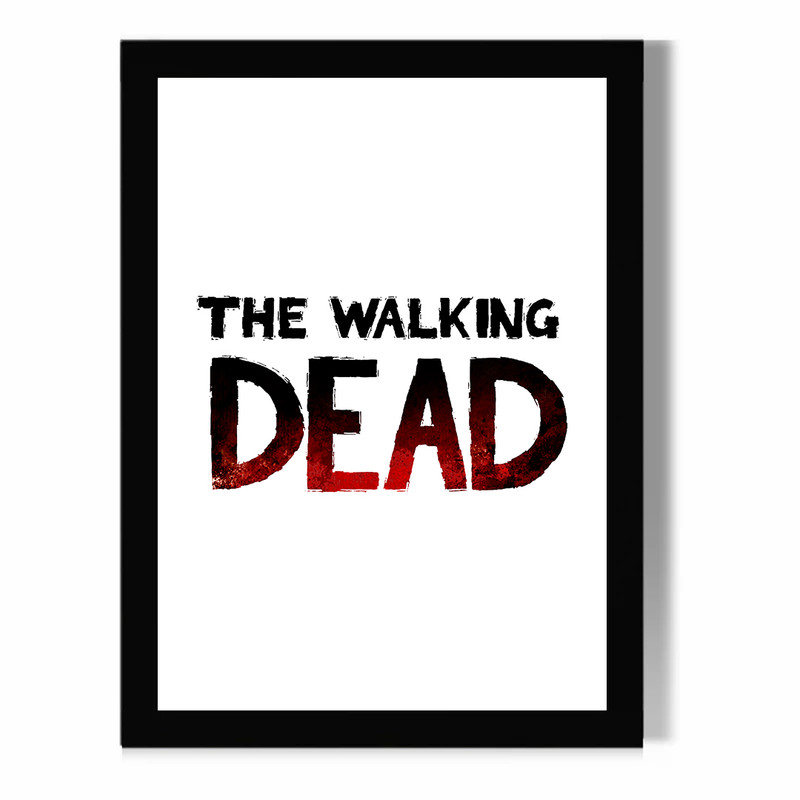 تابلو مدل دیواری طرح سریال مردگان متحرک The Walking Dead کد FD252