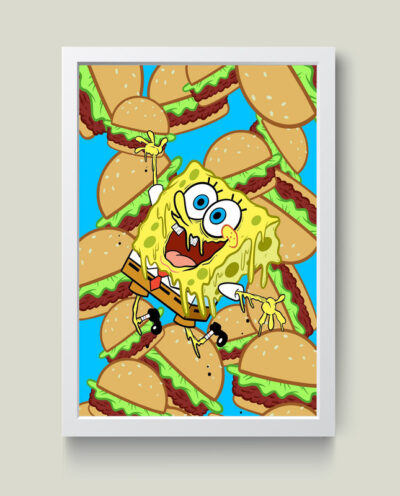 تابلو مدل باب اسفنجی sponge bob کدG13-48