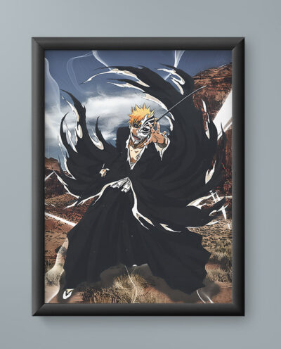 تابلو مدل انیمه ایچیگو کوروساکی بلیچ Ichigo Kurosaki bleach anime 11