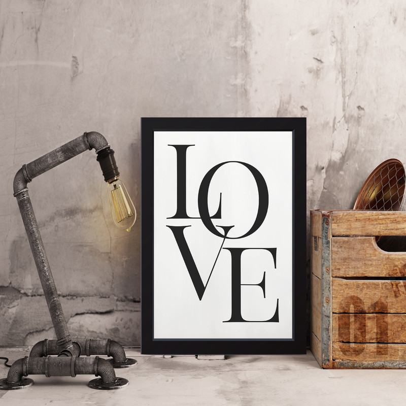 تابلو مدل LOVE کد S2525-b - Image 4
