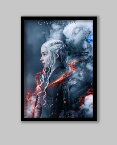 تابلو مدل سریال بازی تاج و تخت Game of thrones کد LA-G10261-2