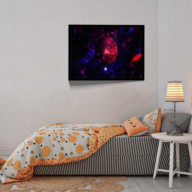 تابلو مدل red skull flowers کد F-15018 - Image 8
