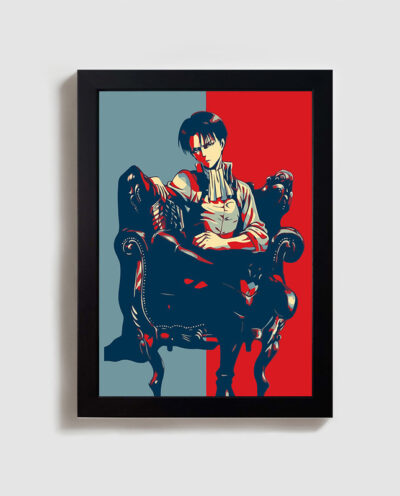 تابلو مدل اتک آن تایتان لیوای attack on titan levi BL91