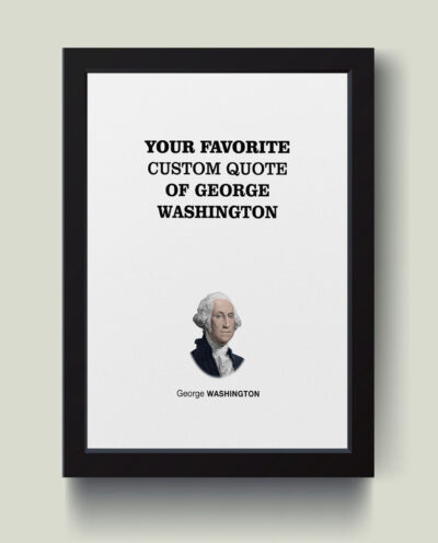 تابلو مدل George Washington کد Q3026