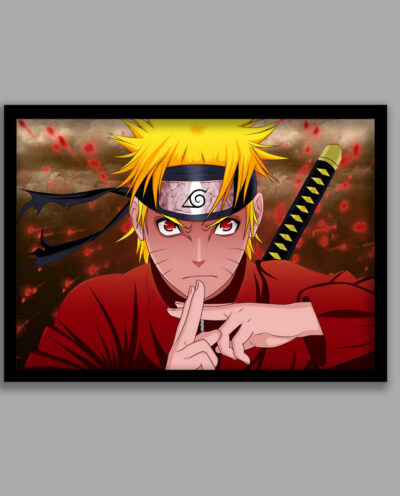تابلو مدل انیمه ناروتو Naruto کد LA-G10394-2