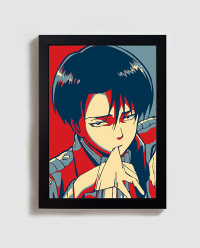 تابلو مدل اتک آن تایتان لیوای attack on titan levi کد BL35