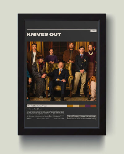 تابلو مدل Knives Out کدQ4026