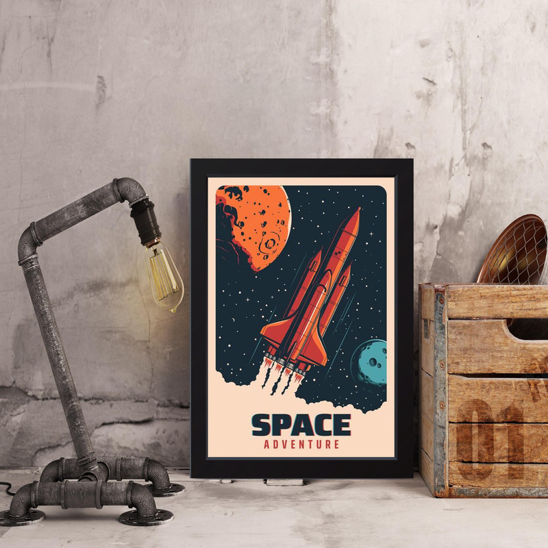 تابلو مدل شاتل Space Adventure کد MJ131316 - Image 2
