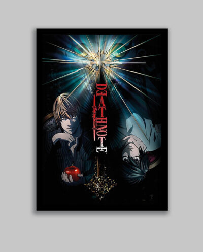 تابلو مدل انیمه دفترچه مرگ Death Note کد LA-G10537-2
