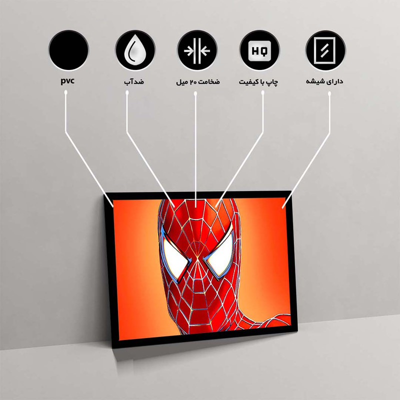 تابلو مدل spider man کد F-17022 - Image 10