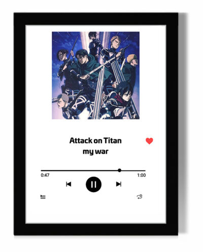 تابلو مدل Attack on titan my war کد Sdbt002