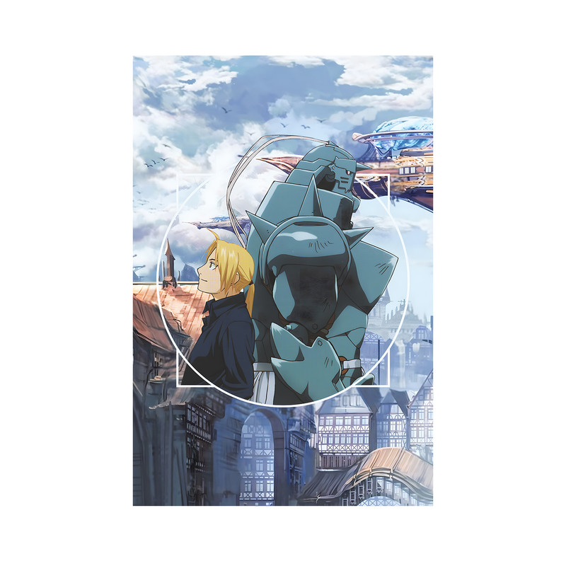 تابلو مدل انیمه ادوارد آلفونس فول متال آلکمیست 20 Edward Alphonse Fullmetal Alchemist anime - Image 2