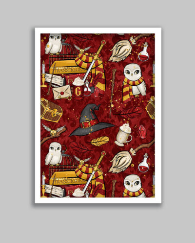 تابلو مدل هری پاتر Harry Potter کد LA-G10619