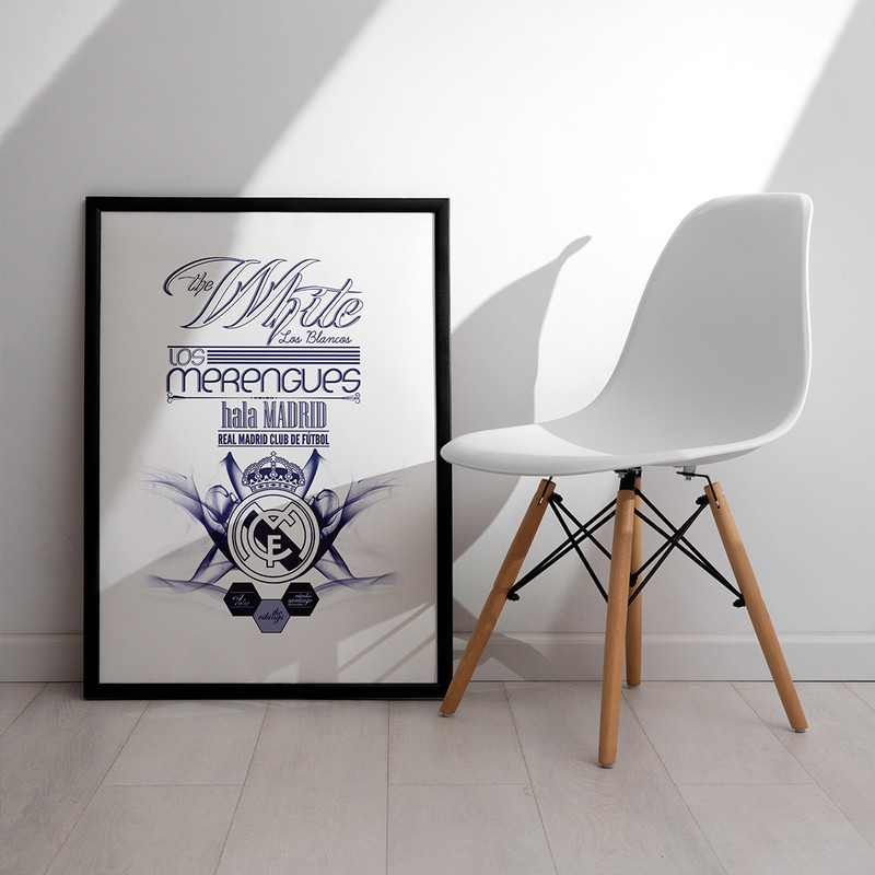 تابلو مدل دیواری طرح رئال مادرید Real Madrid کد FD545 - Image 3
