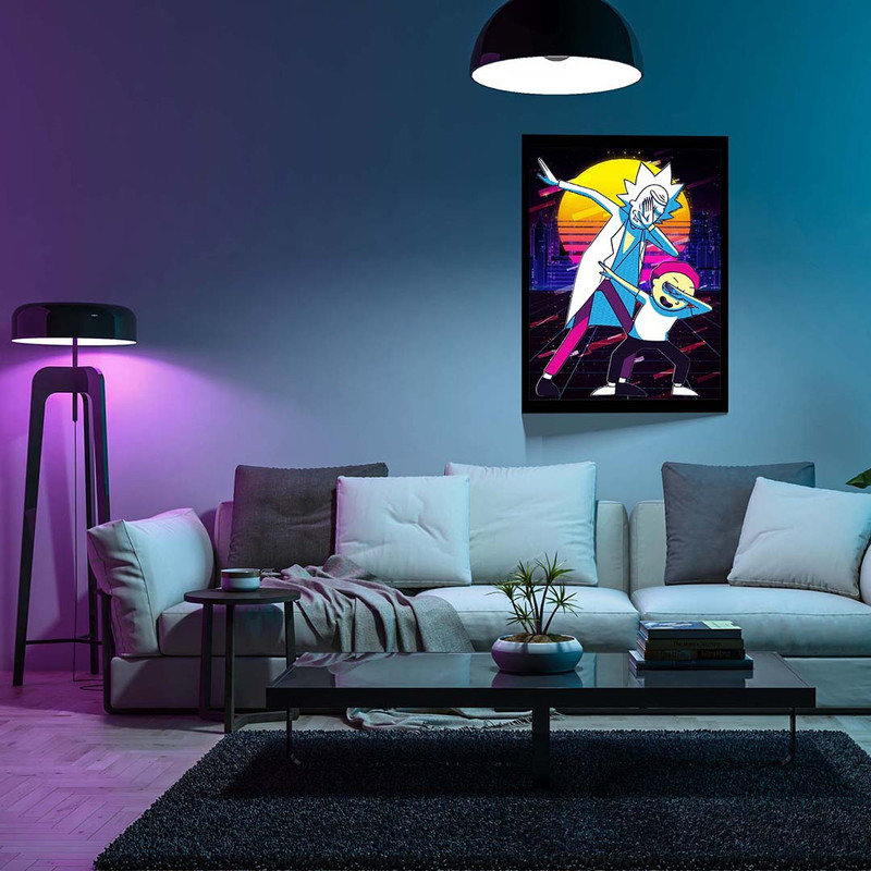 تابلو مدل Rick Morty کد F-1030 - Image 7