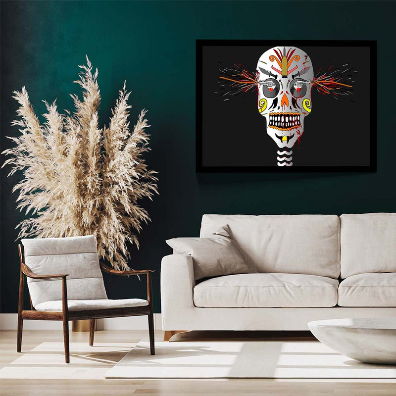 تابلو مدل skull and gun کد F-17002 - Image 3