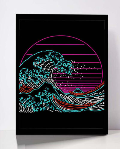 تابلو مدل GREAT WAVE کد F-7003