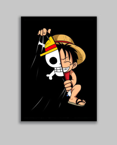 تابلو مدل انیمه وان پیس One Piece کد LA-G10508-2