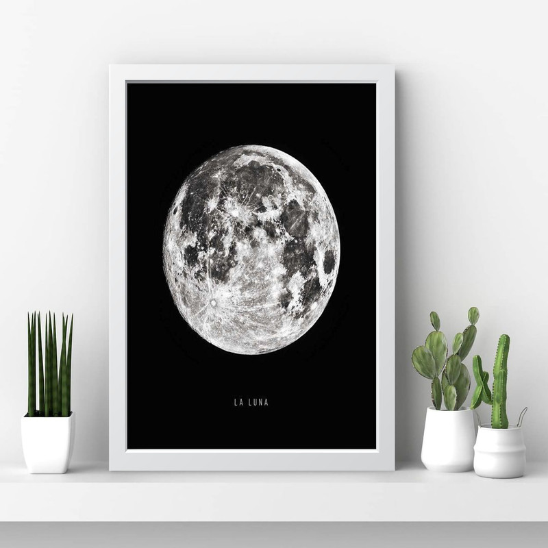 تابلو مدل مینیمال MOON Laluna کد M1411-b - Image 4