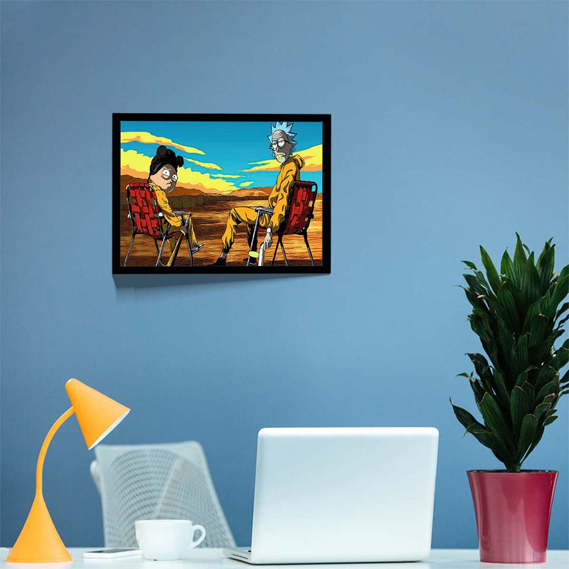 تابلو مدل rick and morty کد F-15029 - Image 9