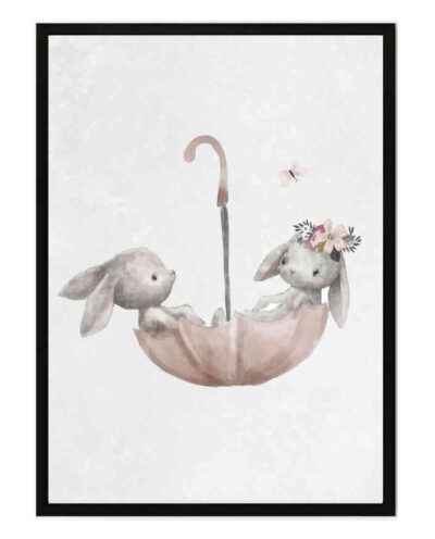 تابلو مدل Rabbits umbrella کد 2489011064
