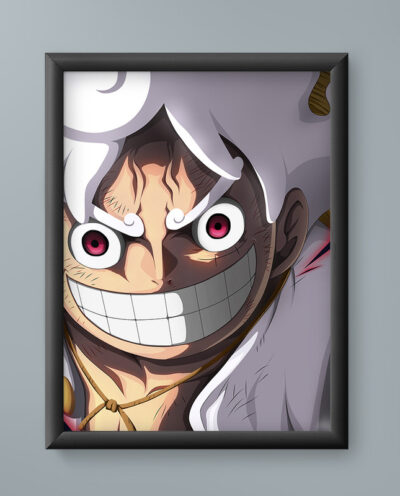 تابلو مدل لوفی گیر 5 وان پیس luffy gear 5 one piece 03