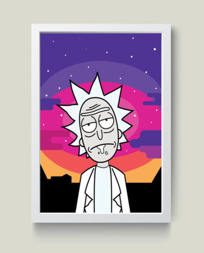 تابلو مدل ریک اند مورتی Rick and morthy کد G11-26