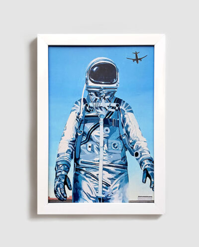 تابلو مدل فضانورد astronaut W013