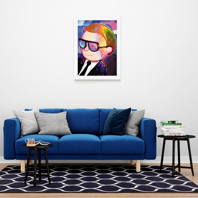 تابلو مدل Rick And Morty کد RF-5008 - Image 2