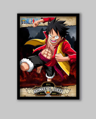 تابلو مدل انیمه وان پیس One Piece کد LA-G10825-2