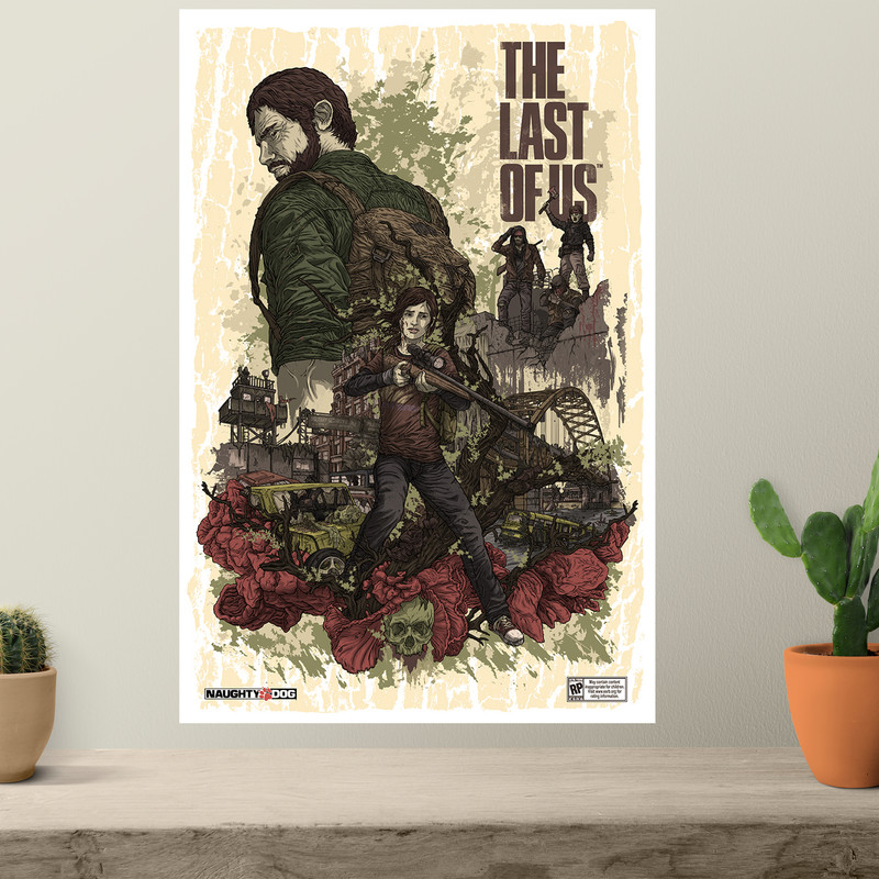 تابلو مدل گیمینگ لست اف اس LAST OF US کد 1265 - Image 5