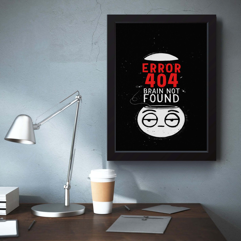 تابلو مدل Error 404 کدm5014 - Image 4