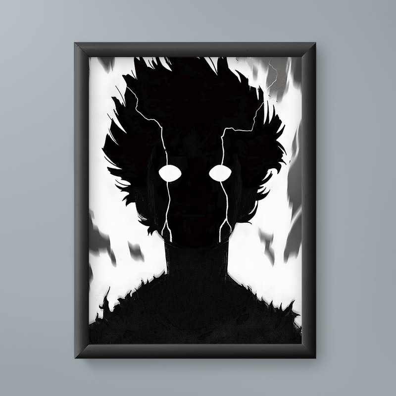تابلو مدل انیمه موب سایکو 100 Mob Psycho 100 anime 02
